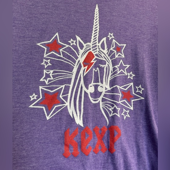 KEXP BOWIECORN T-Shirt - Unisex Large - Picture 2 of 5